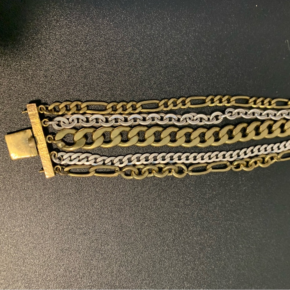 Silpada K&R Bracelet Brass KRB0002 Tough Luxe Bracelet